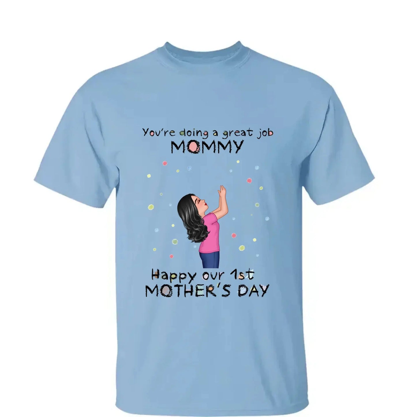 You're Doing a Great Job – Personalized Custom Baby Onesie, Encouraging Gift for New Moms Ezcustomize