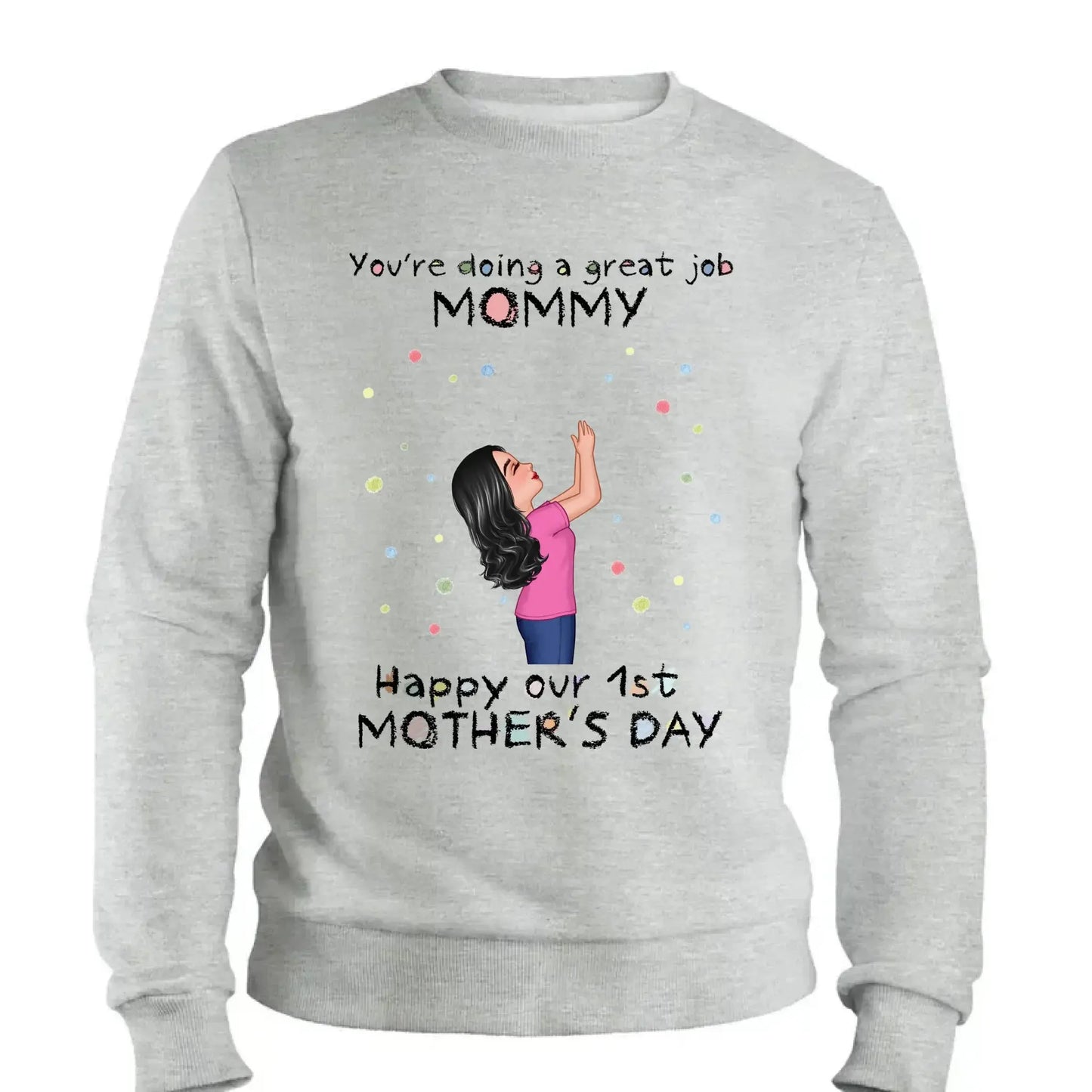 You're Doing a Great Job – Personalized Custom Baby Onesie, Encouraging Gift for New Moms Ezcustomize