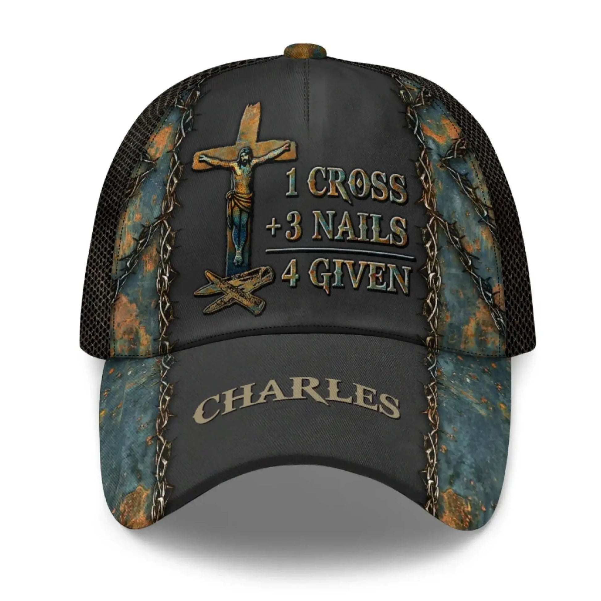 1 Cross 3 Nails 4 Given – Personalized Classic Cap Hat – Powerful Christian Birthday, Father’s Day & Faith Gift for Men  Ezcustomize