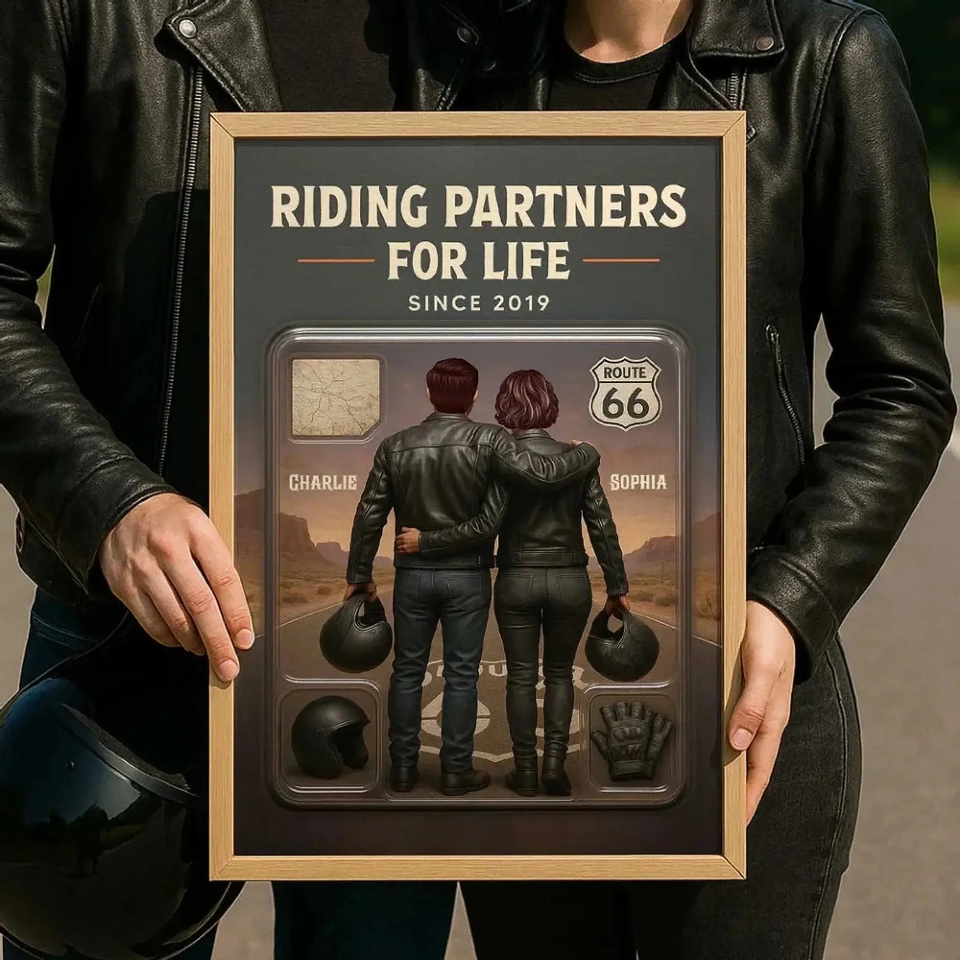 3D Effect Custom Horse Riding Couple Poster – Personalized Cowboy & Cowgirl Wall Art, Riding Partners For Life Gift  Ezcustomize