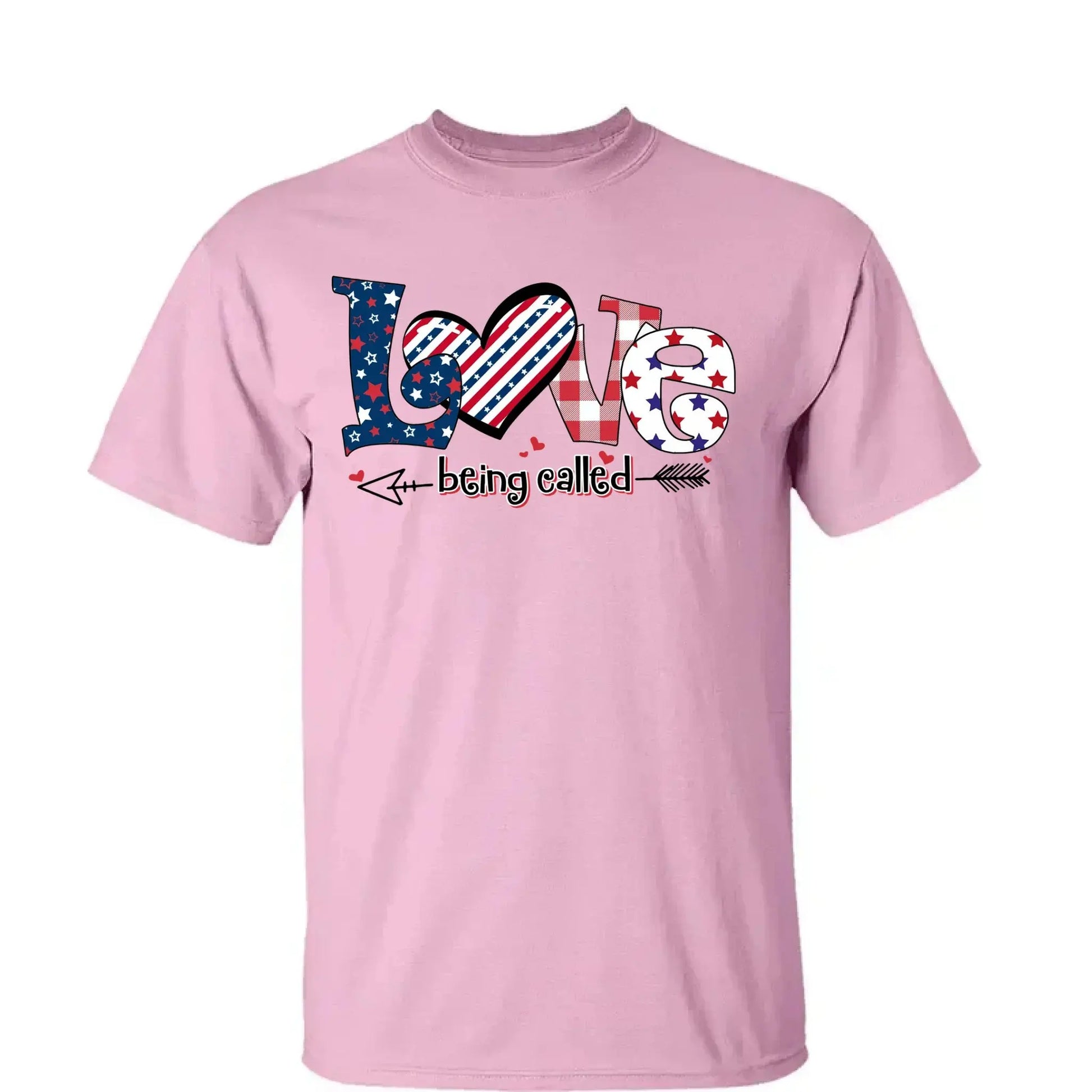4th of July Love Being Called Grandma Shirt – Personalized Patriotic T-Shirt Gift for Grandma, Nana, Mimi, Gigi, Mom  Ezcustomize