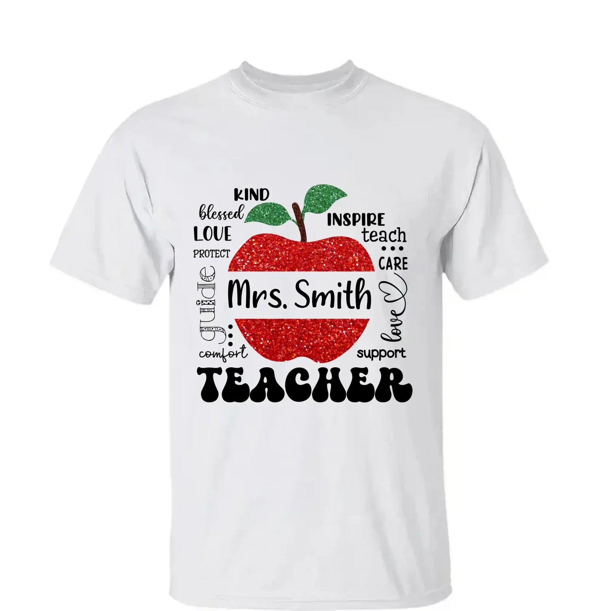 Blessed To Be Called Teacher Typography Boho - Personalized T-shirt, Back To School Gift For Teacher From Student  Ezcustomize
