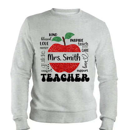 Blessed To Be Called Teacher Typography Boho - Personalized T-shirt, Back To School Gift For Teacher From Student  Ezcustomize