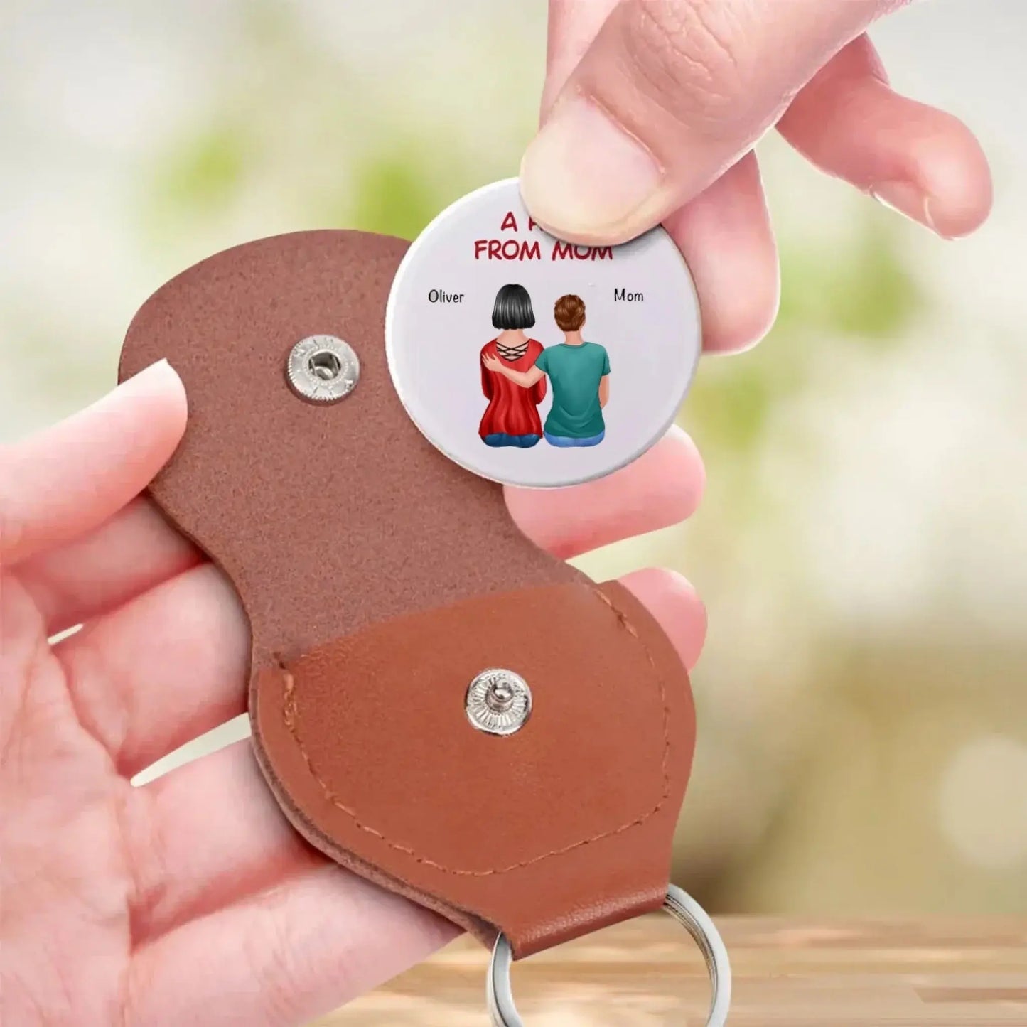 A Hug From Mom – Personalized Custom Pocket Hug – Meaningful Birthday & Encouragement Keepsake Gift for Son or Daughter  Ezcustomize