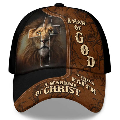 A Man Of God – Personalized Classic Cap Hat – Meaningful Christian Birthday, Father’s Day & Faith Gift for Men  Ezcustomize