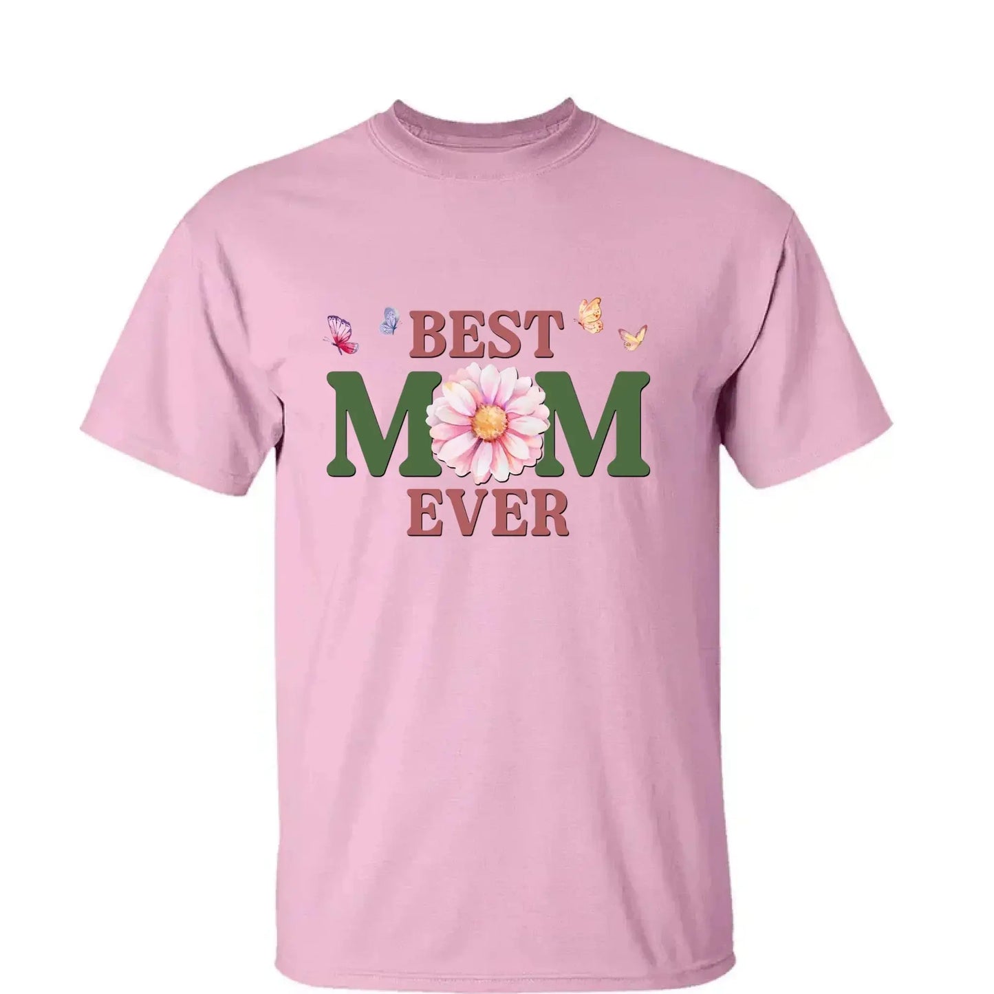 A Mom Blooms Like a Butterfly – Personalized Custom Shirt, Beautiful Gift for Mom on Mother’s Day or Birthday  Ezcustomize