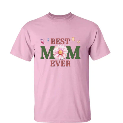 A Mom Blooms Like a Butterfly – Personalized Custom Shirt, Beautiful Gift for Mom on Mother’s Day or Birthday  Ezcustomize