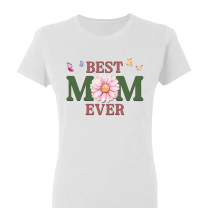 A Mom Blooms Like a Butterfly – Personalized Custom Shirt, Beautiful Gift for Mom on Mother’s Day or Birthday  Ezcustomize