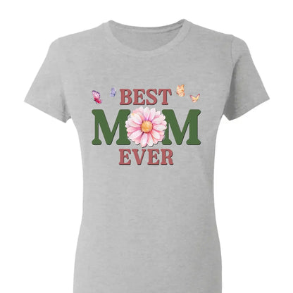 A Mom Blooms Like a Butterfly – Personalized Custom Shirt, Beautiful Gift for Mom on Mother’s Day or Birthday  Ezcustomize