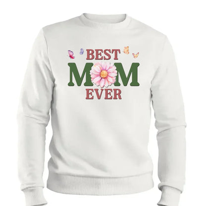A Mom Blooms Like a Butterfly – Personalized Custom Shirt, Beautiful Gift for Mom on Mother’s Day or Birthday  Ezcustomize