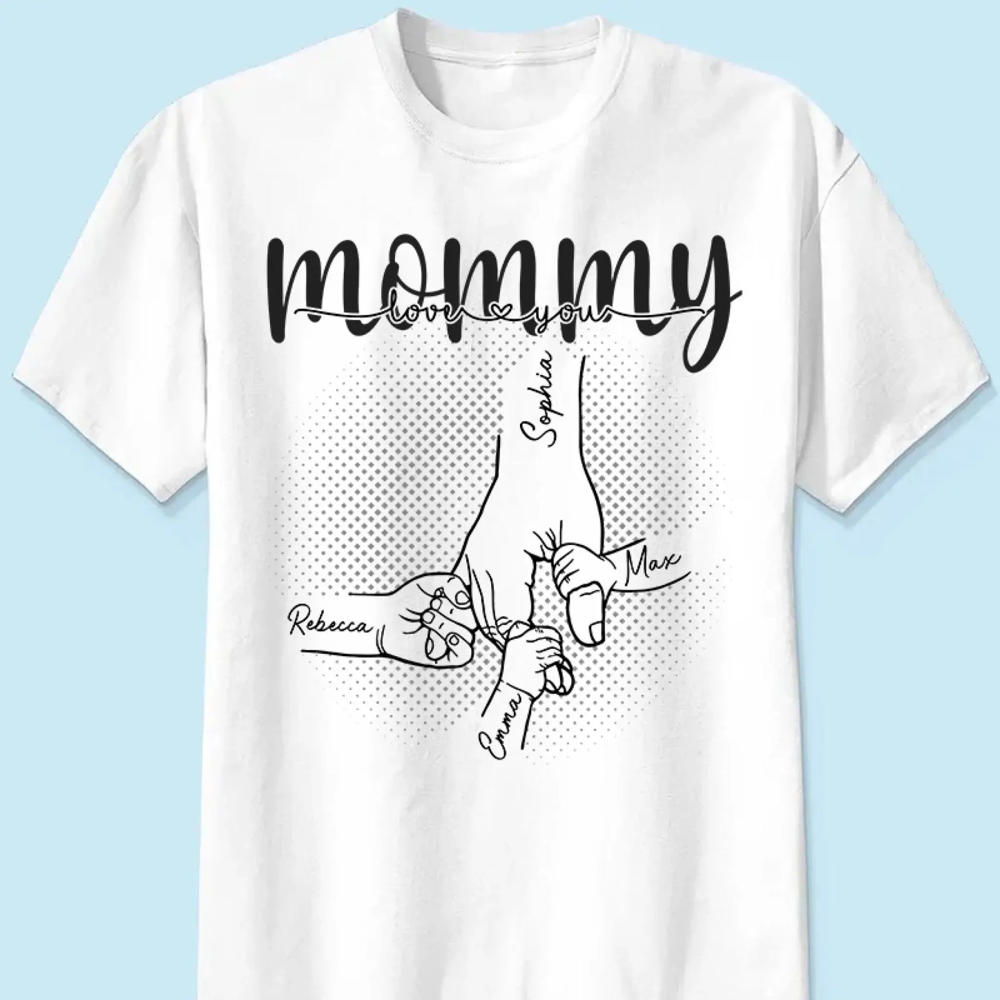 A Mother’s Love Is Forever & Always – Personalized Unisex T-Shirt Hoodie or Sweatshirt – Thoughtful Mother’s Day & Birthday Gift for Mom and Grandma  Ezcustomize