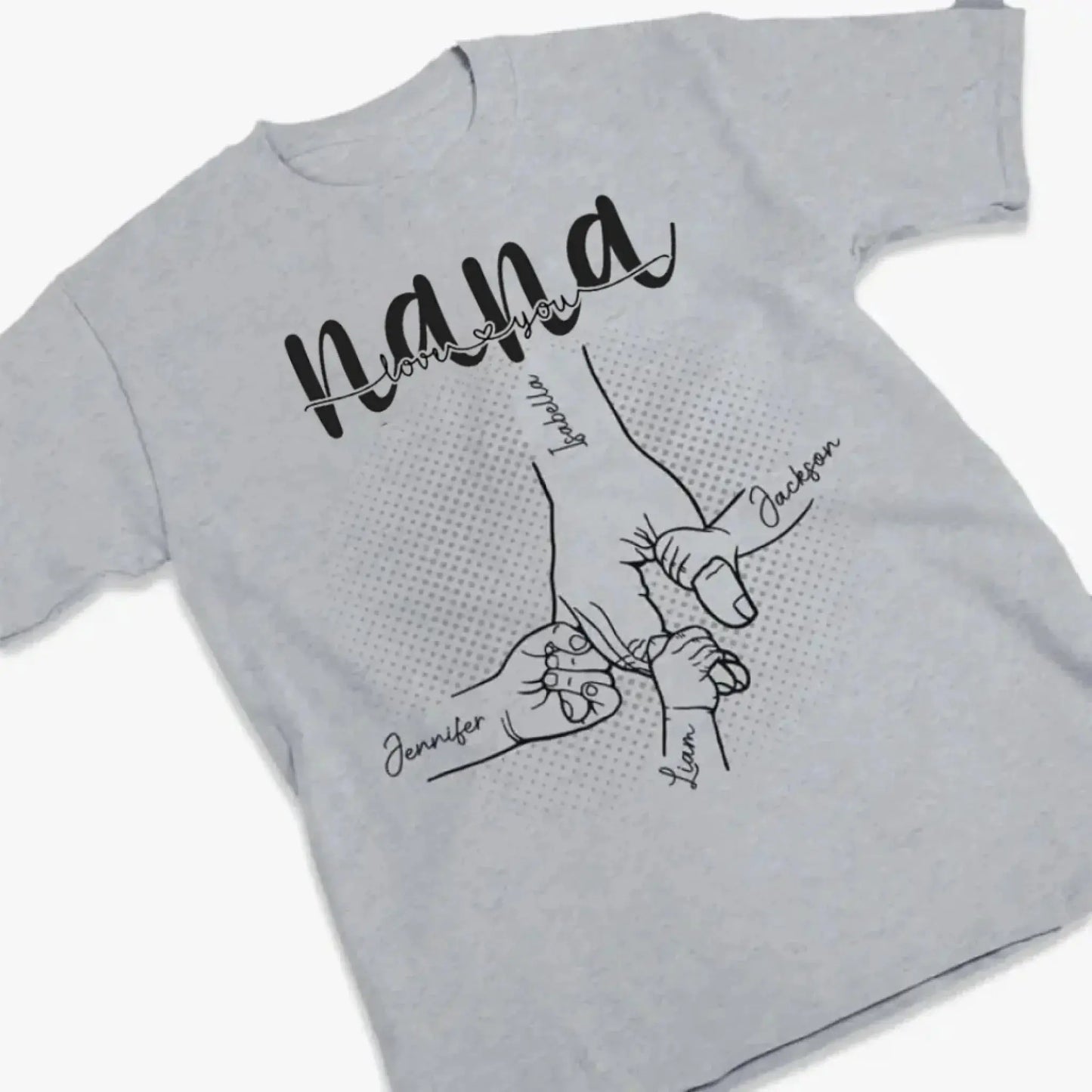 A Mother’s Love Is Forever & Always – Personalized Unisex T-Shirt Hoodie or Sweatshirt – Thoughtful Mother’s Day & Birthday Gift for Mom and Grandma  Ezcustomize