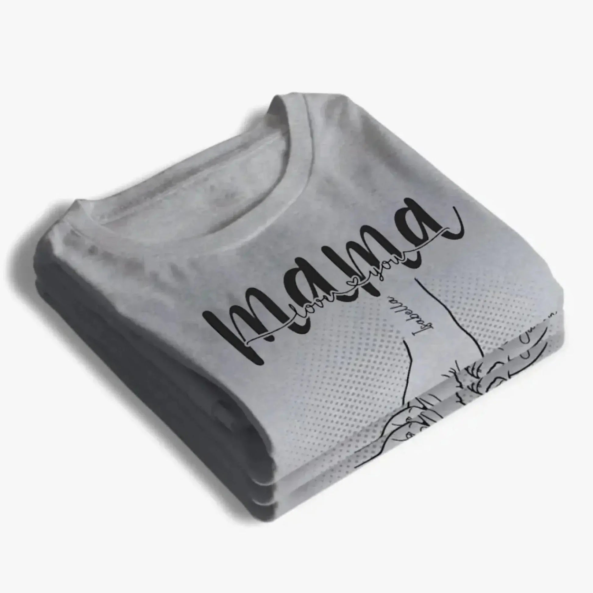 A Mother’s Love Is Forever & Always – Personalized Unisex T-Shirt Hoodie or Sweatshirt – Thoughtful Mother’s Day & Birthday Gift for Mom and Grandma  Ezcustomize
