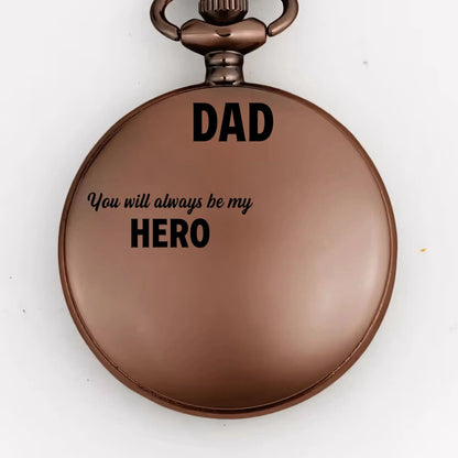 Always Be Your Little Girl – Personalized Pocket Watch – Heartfelt Gift for Dad  Ezcustomize