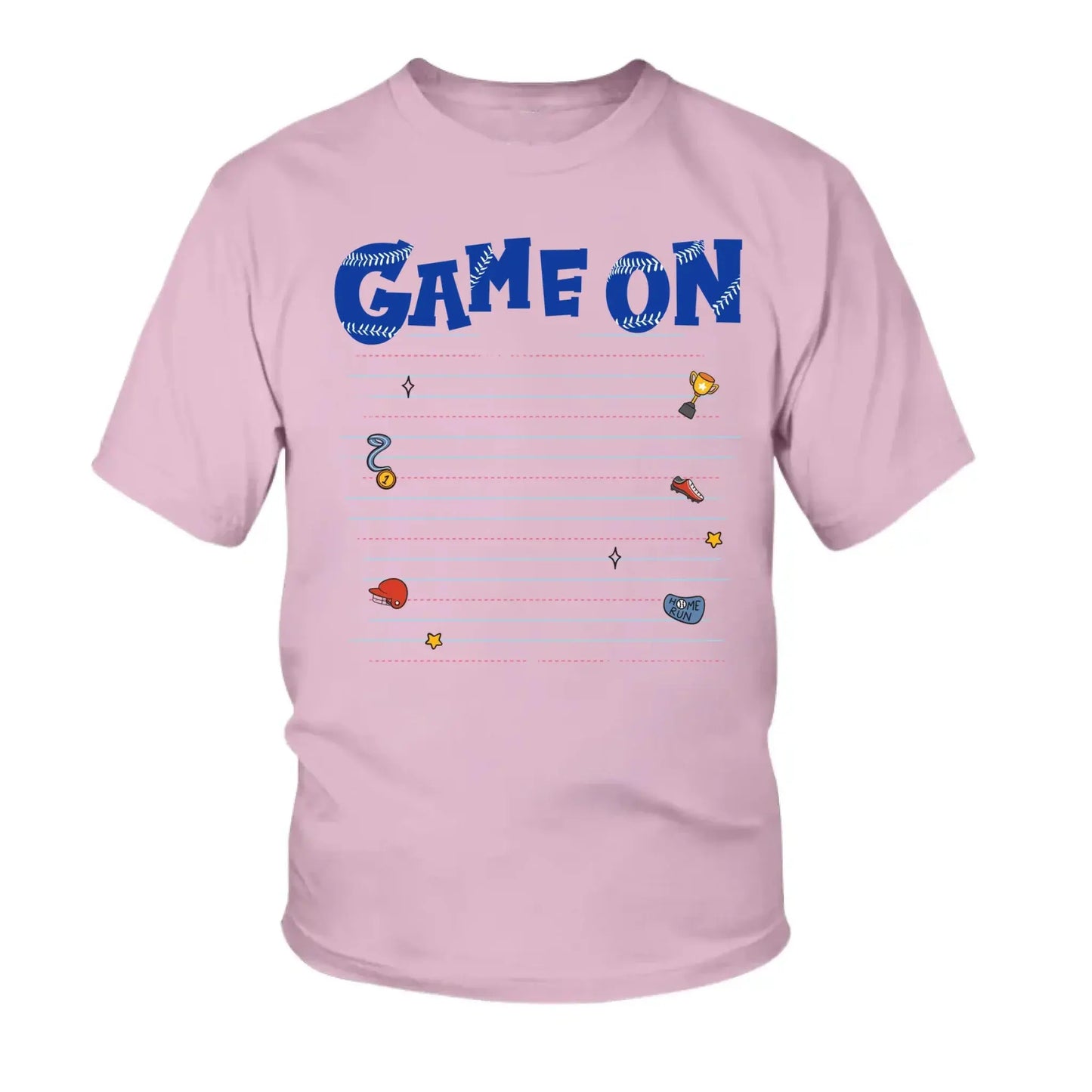 Back To School Baseball Kid Shirt – Personalized T-Shirt Gift for Grandson – Custom Name & Grade for Baseball Lovers  Ezcustomize