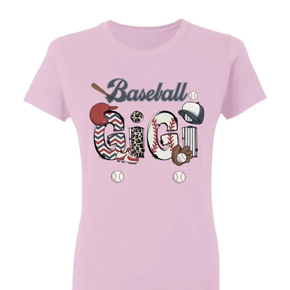 Baseball Grandma Custom Kid Names - Personalized Shirt/Hoodie - Gift for, Grandma, Mom, Gigi, Sports Lovers, Proud Baseball Moms  Ezcustomize