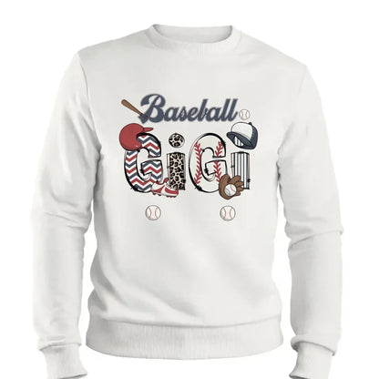 Baseball Grandma Custom Kid Names - Personalized Shirt/Hoodie - Gift for, Grandma, Mom, Gigi, Sports Lovers, Proud Baseball Moms  Ezcustomize