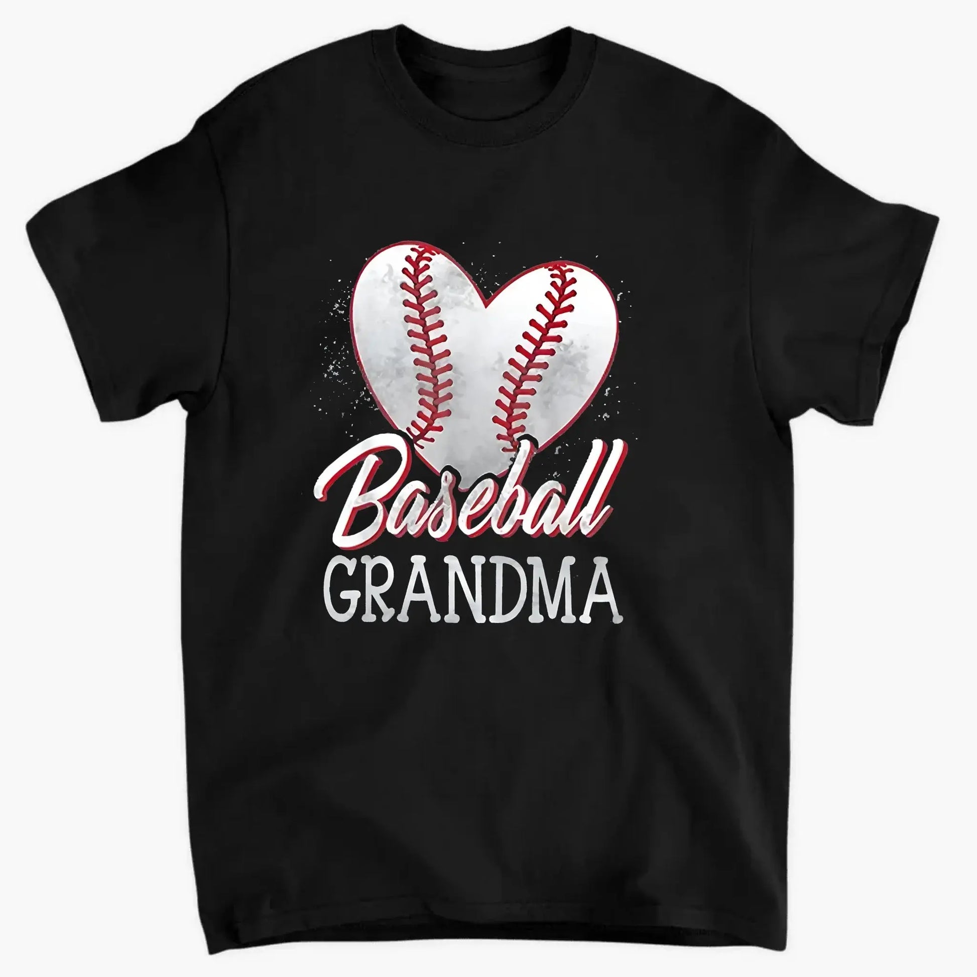 Baseball Grandma Heart Shirt – Personalized T-Shirt – Custom Gift for Proud Sports Grandmas with Kids’ Names  Ezcustomize