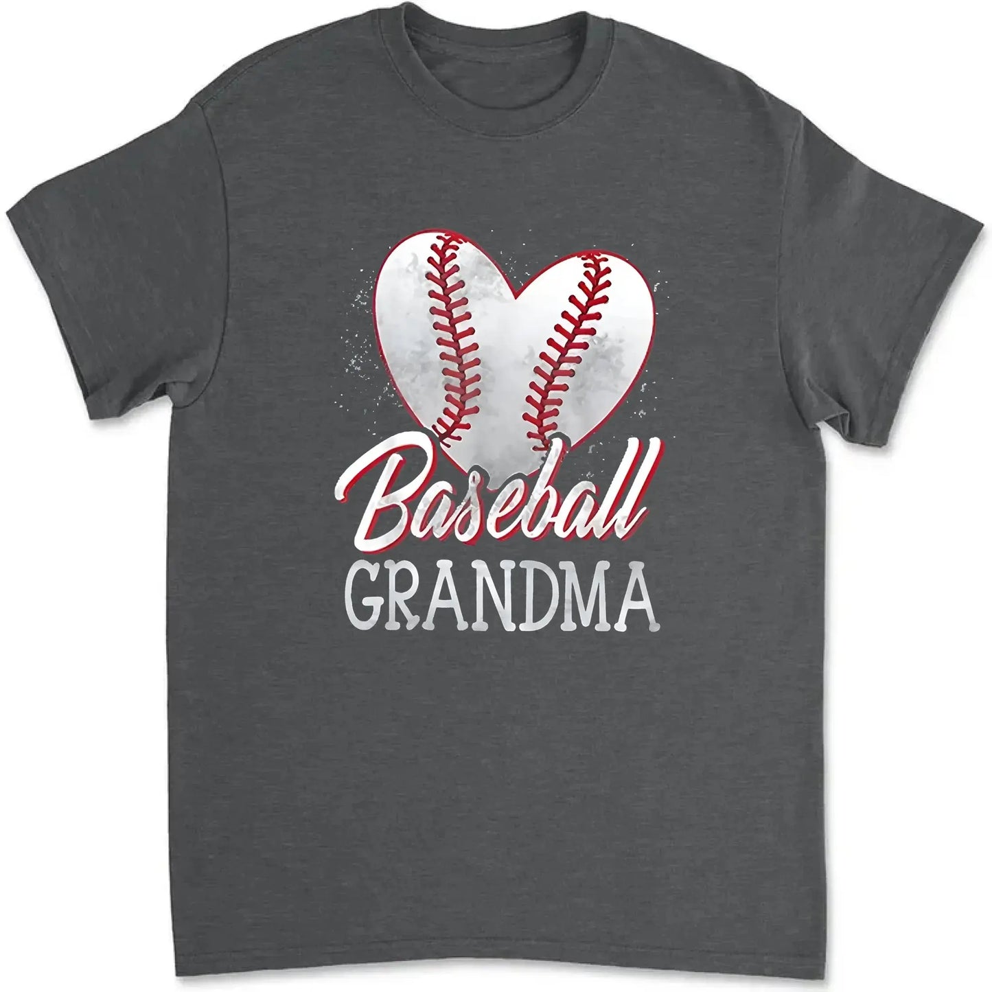 Baseball Grandma Heart Shirt – Personalized T-Shirt – Custom Gift for Proud Sports Grandmas with Kids’ Names  Ezcustomize