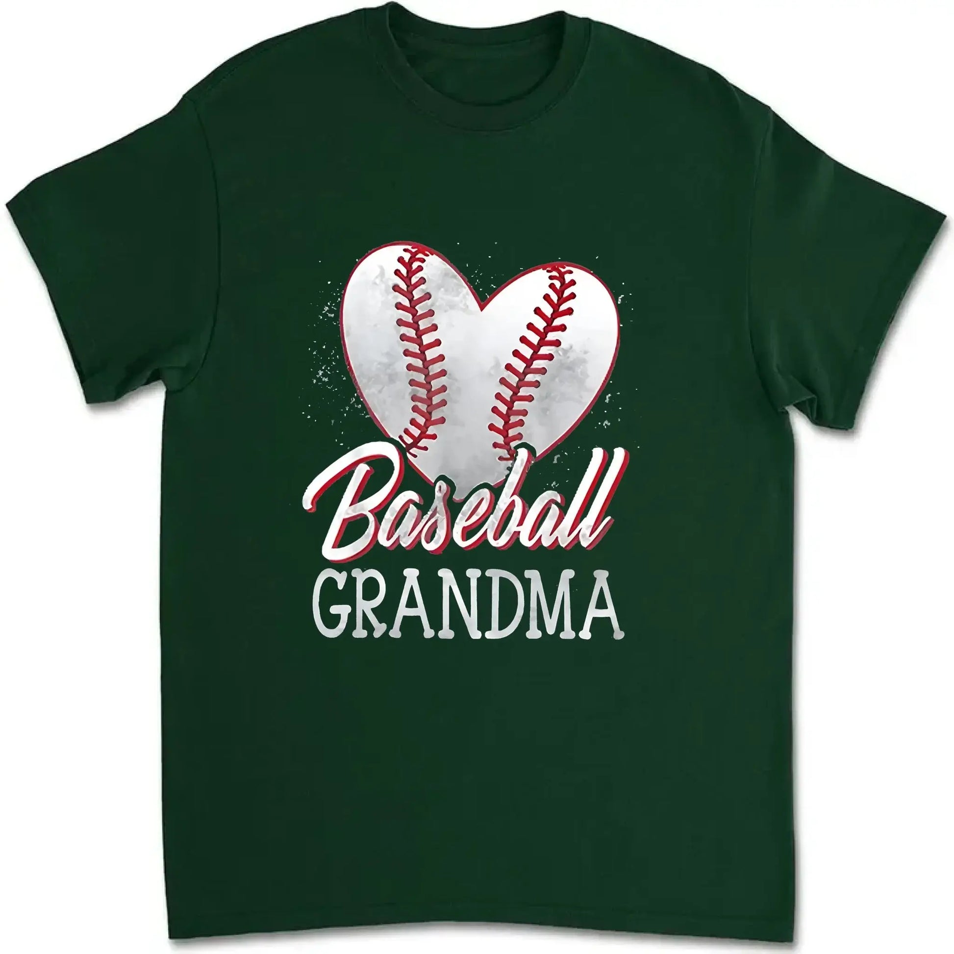 Baseball Grandma Heart Shirt – Personalized T-Shirt – Custom Gift for Proud Sports Grandmas with Kids’ Names  Ezcustomize