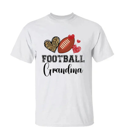 Baseball Grandma Leopard Heart Shirt – Personalized Custom T-Shirt – Gift for Grandma, Nana, Mimi, Mom, or Sports-Loving Wife  Ezcustomize