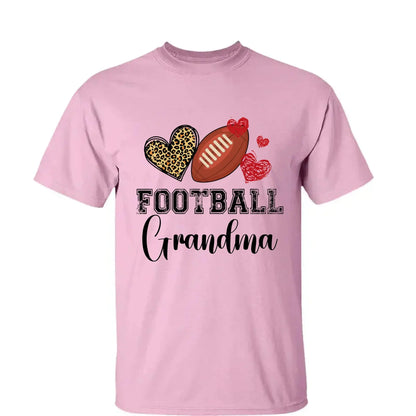 Baseball Grandma Leopard Heart Shirt – Personalized Custom T-Shirt – Gift for Grandma, Nana, Mimi, Mom, or Sports-Loving Wife  Ezcustomize
