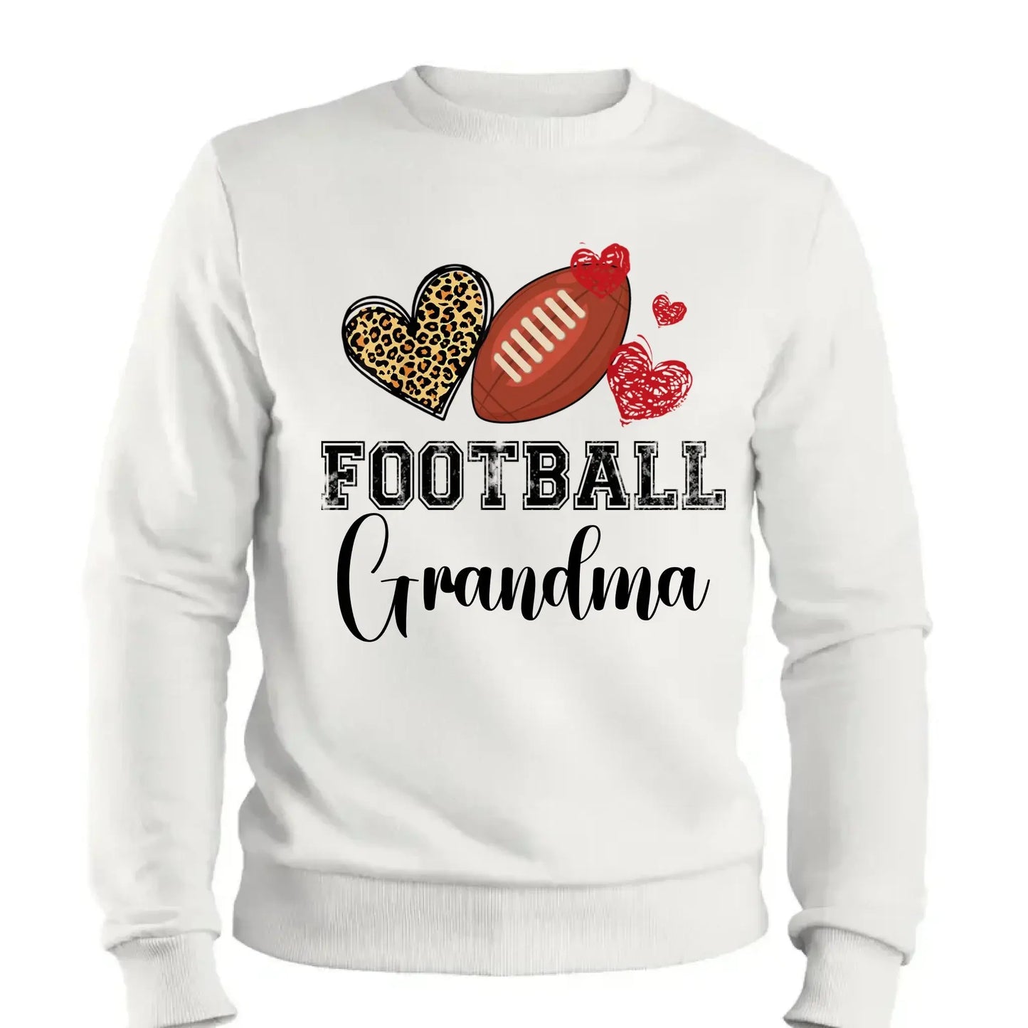 Baseball Grandma Leopard Heart Shirt – Personalized Custom T-Shirt – Gift for Grandma, Nana, Mimi, Mom, or Sports-Loving Wife  Ezcustomize