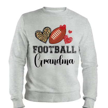 Baseball Grandma Leopard Heart Shirt – Personalized Custom T-Shirt – Gift for Grandma, Nana, Mimi, Mom, or Sports-Loving Wife  Ezcustomize