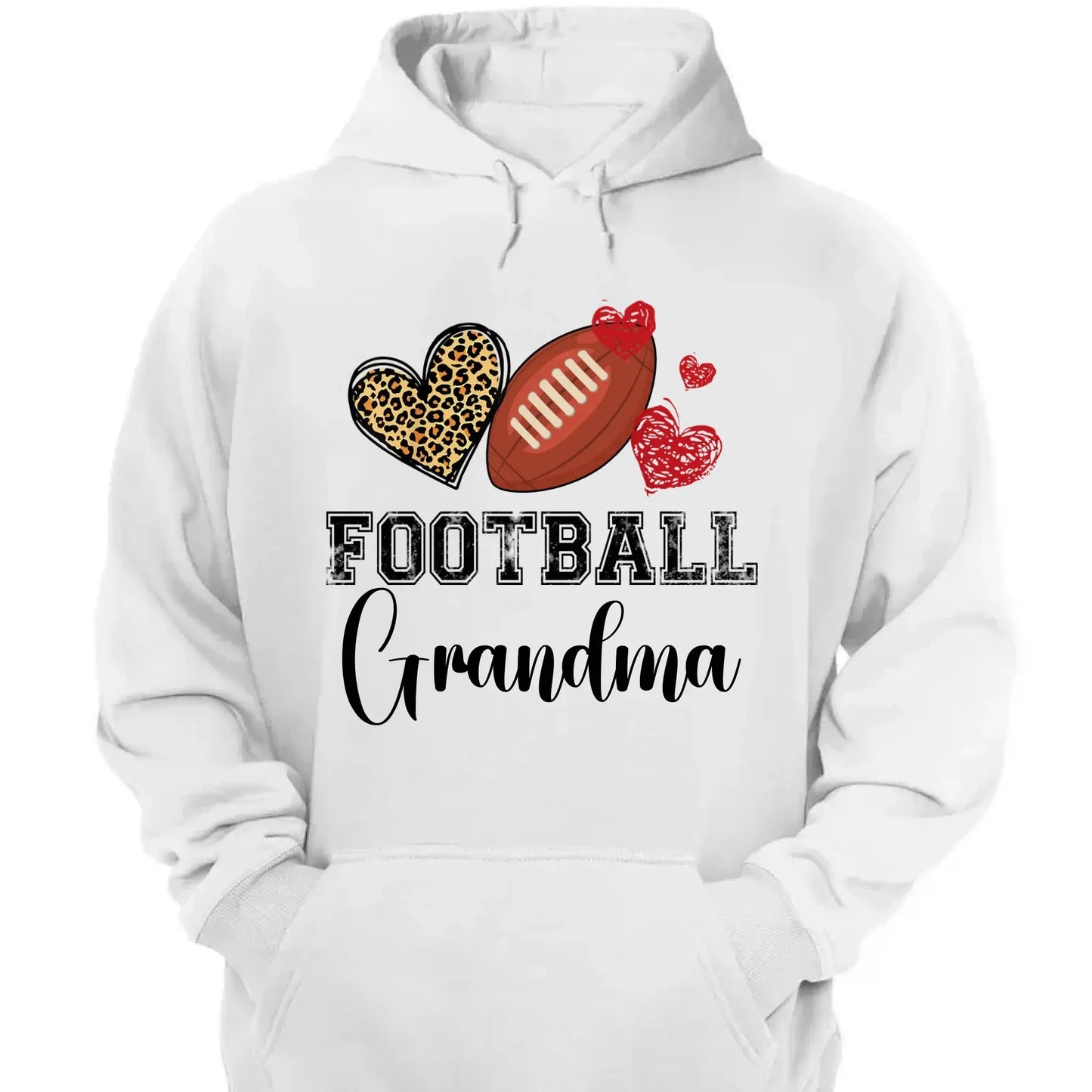 Baseball Grandma Leopard Heart Shirt – Personalized Custom T-Shirt – Gift for Grandma, Nana, Mimi, Mom, or Sports-Loving Wife  Ezcustomize