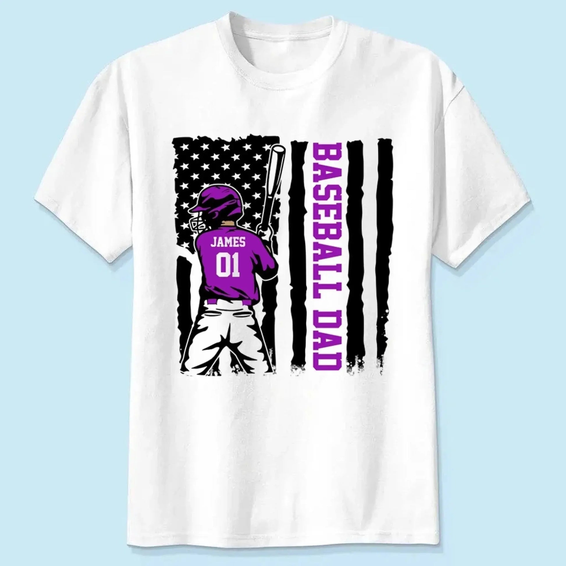 Baseball Grandma Shirt Personalized with Kid’s Name & Number – Cute Sports T-Shirt Gift for Nana or Grandma Fan  Ezcustomize