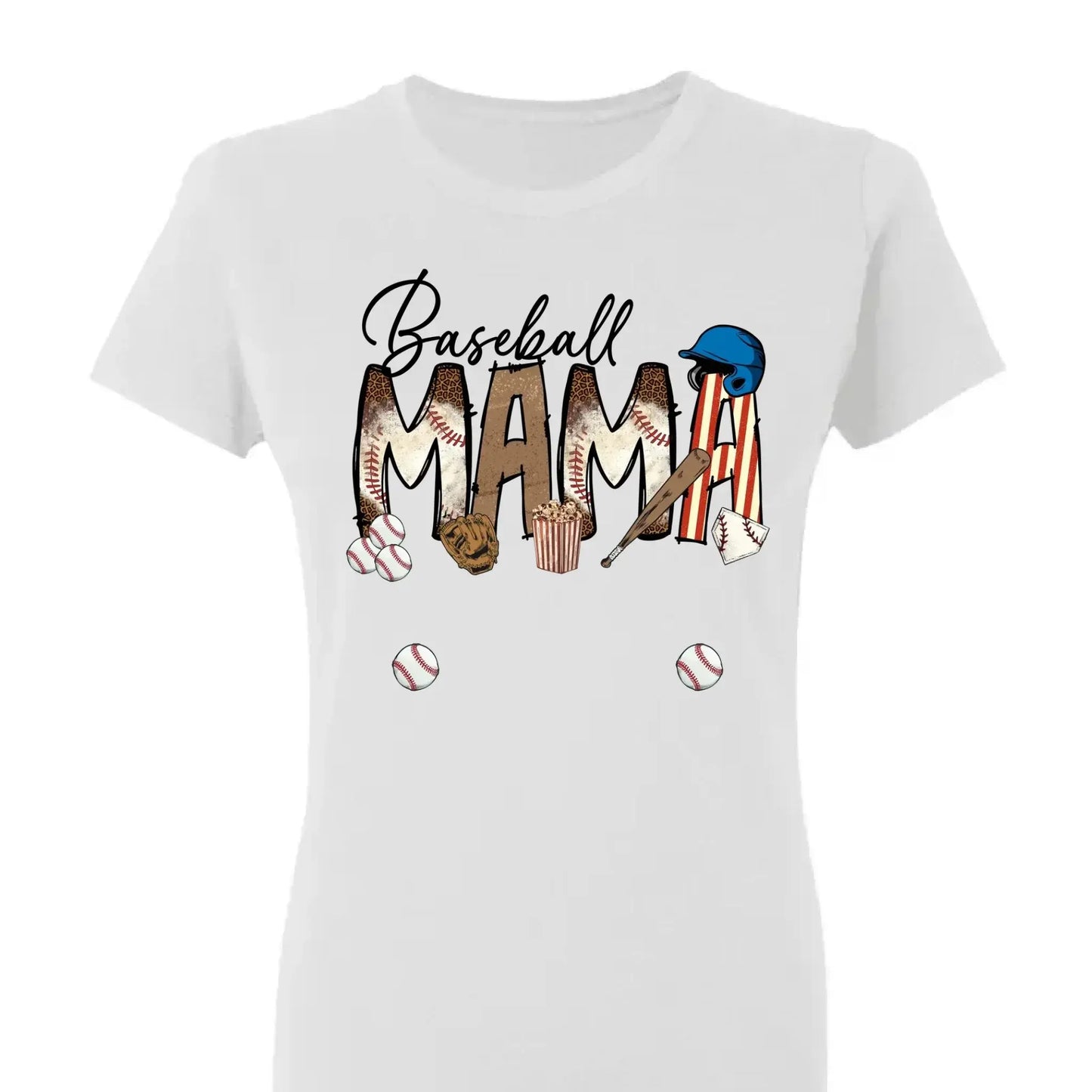 Baseball Grandma Shirt – Personalized Custom T-Shirt – Perfect Gift for Proud Sports Grandmas on Game Day or Mother’s Day  Ezcustomize