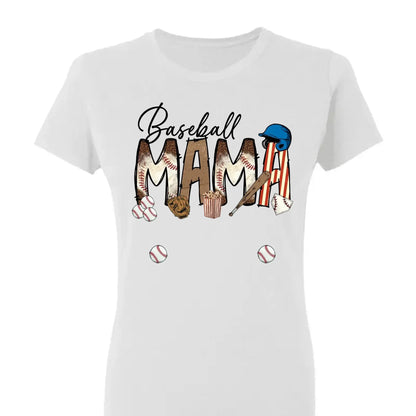 Baseball Grandma Shirt – Personalized Custom T-Shirt – Perfect Gift for Proud Sports Grandmas on Game Day or Mother’s Day  Ezcustomize