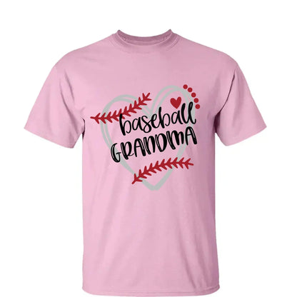 Baseball Grandma Shirt – Personalized Sports T-Shirt Gift for Nana, Mimi, Mom or Wife Who Loves Baseball or Softball  Ezcustomize