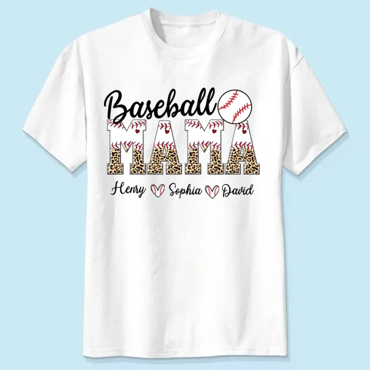 Baseball Grandma Shirt – Personalized T-Shirt with Grandkids' Names – Custom Gift for Proud Sports Grandmas  Ezcustomize