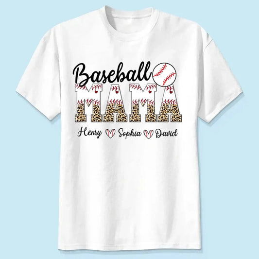 Baseball Grandma Shirt – Personalized T-Shirt with Grandkids' Names – Custom Gift for Proud Sports Grandmas  Ezcustomize