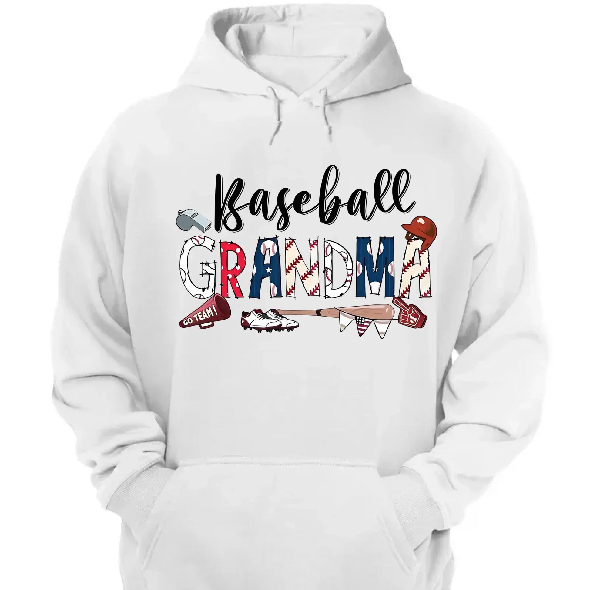 Baseball Grandma T-Shirt – Personalized T-Shirt with Grandkids’ Names – Custom Game Day Gift for Proud Sports Grandmas  Ezcustomize