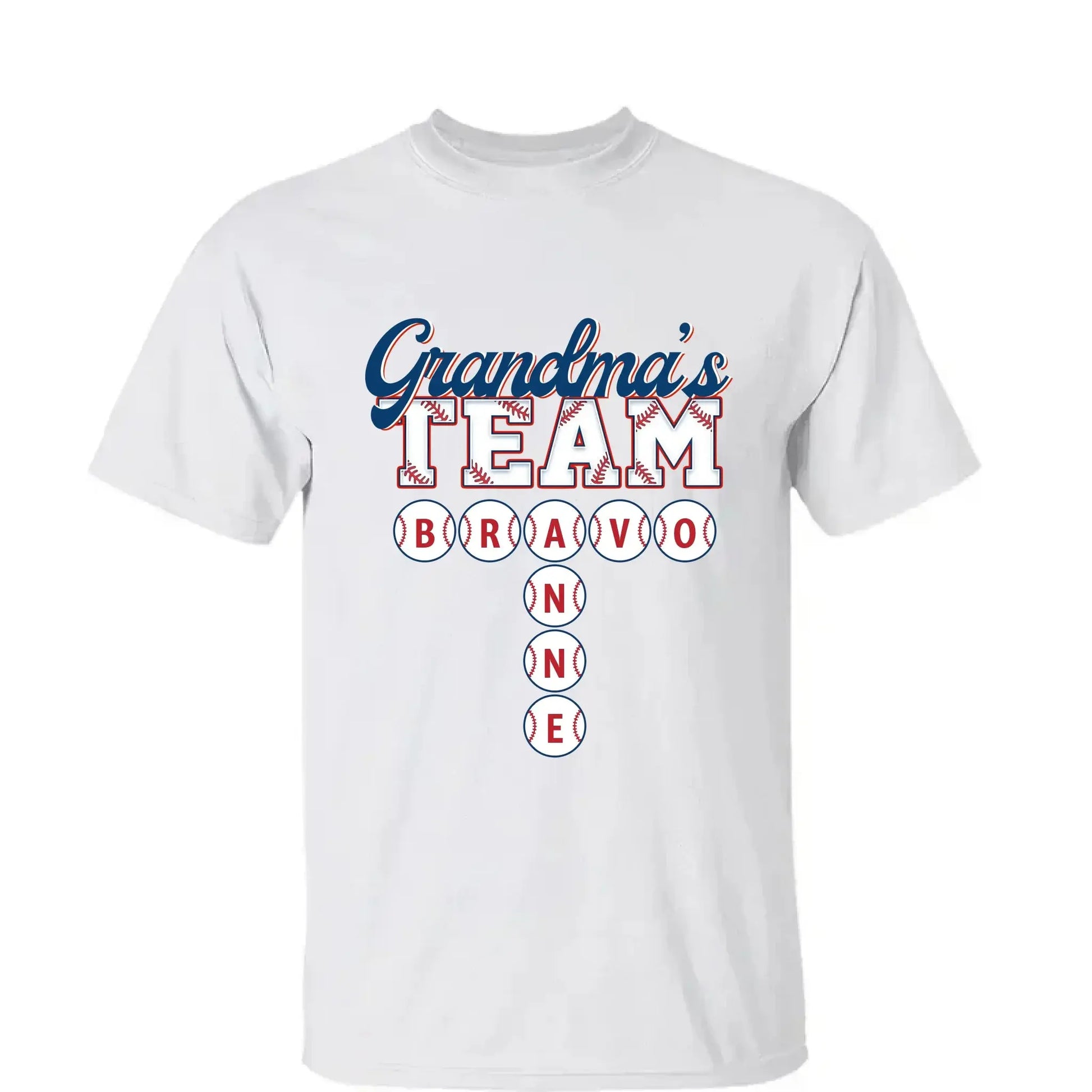Baseball Grandma's Team Crossword Puzzle Art – Personalized Shirt, Custom Gift for Proud Baseball Grandmas  Ezcustomize