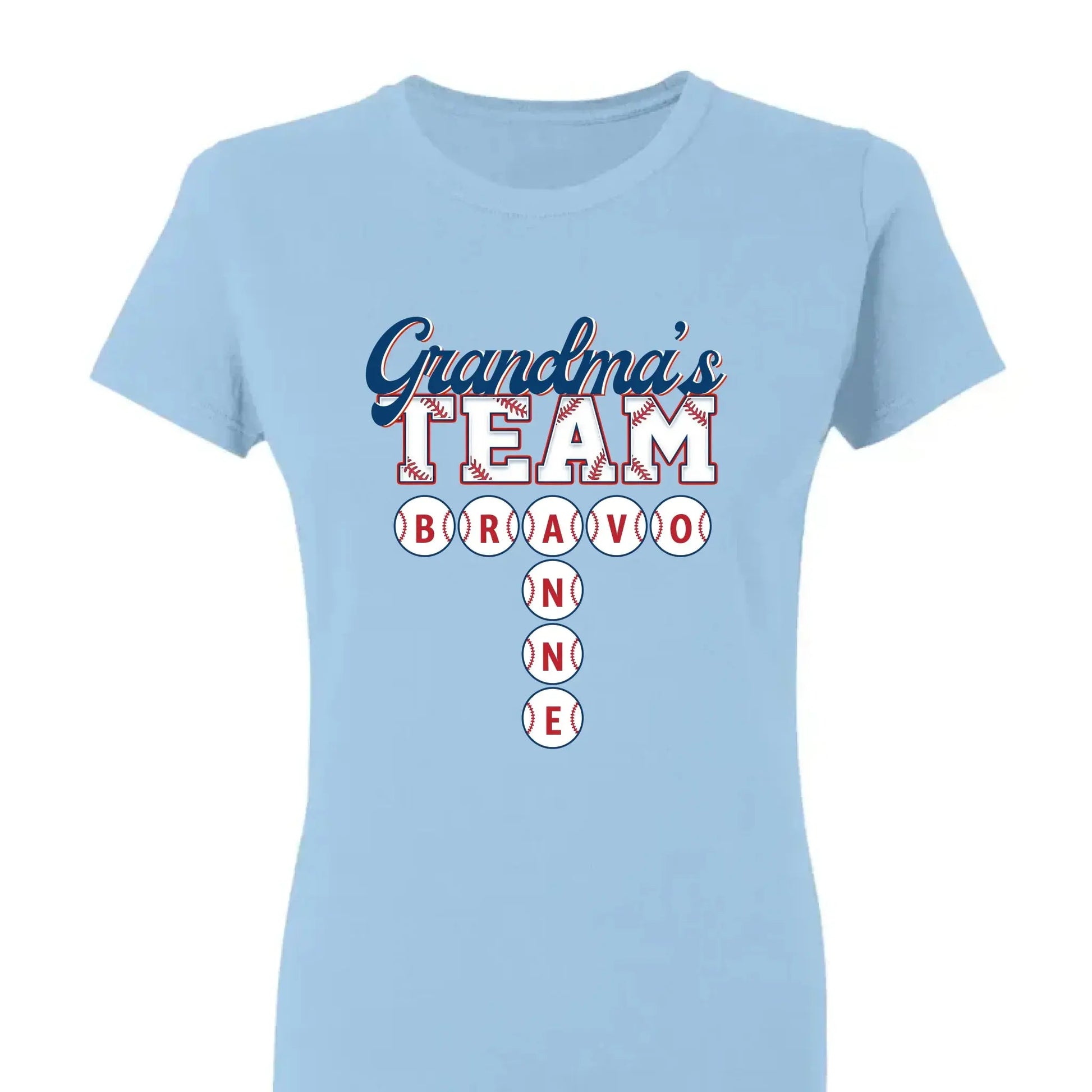 Baseball Grandma's Team Crossword Puzzle Art – Personalized Shirt, Custom Gift for Proud Baseball Grandmas  Ezcustomize
