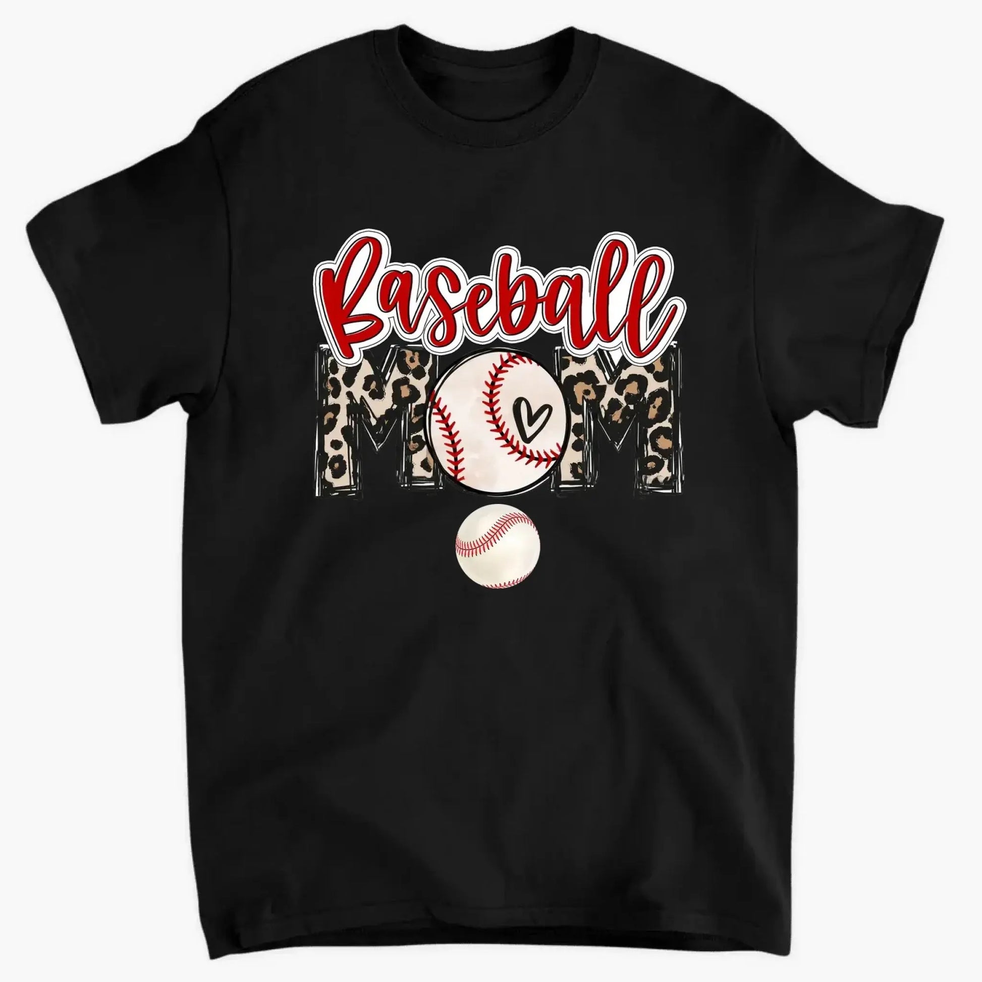 Baseball Mom Shirt – Personalized Custom T-Shirt – Game Day Gift for Proud Sports Moms with Kid’s Name  Ezcustomize