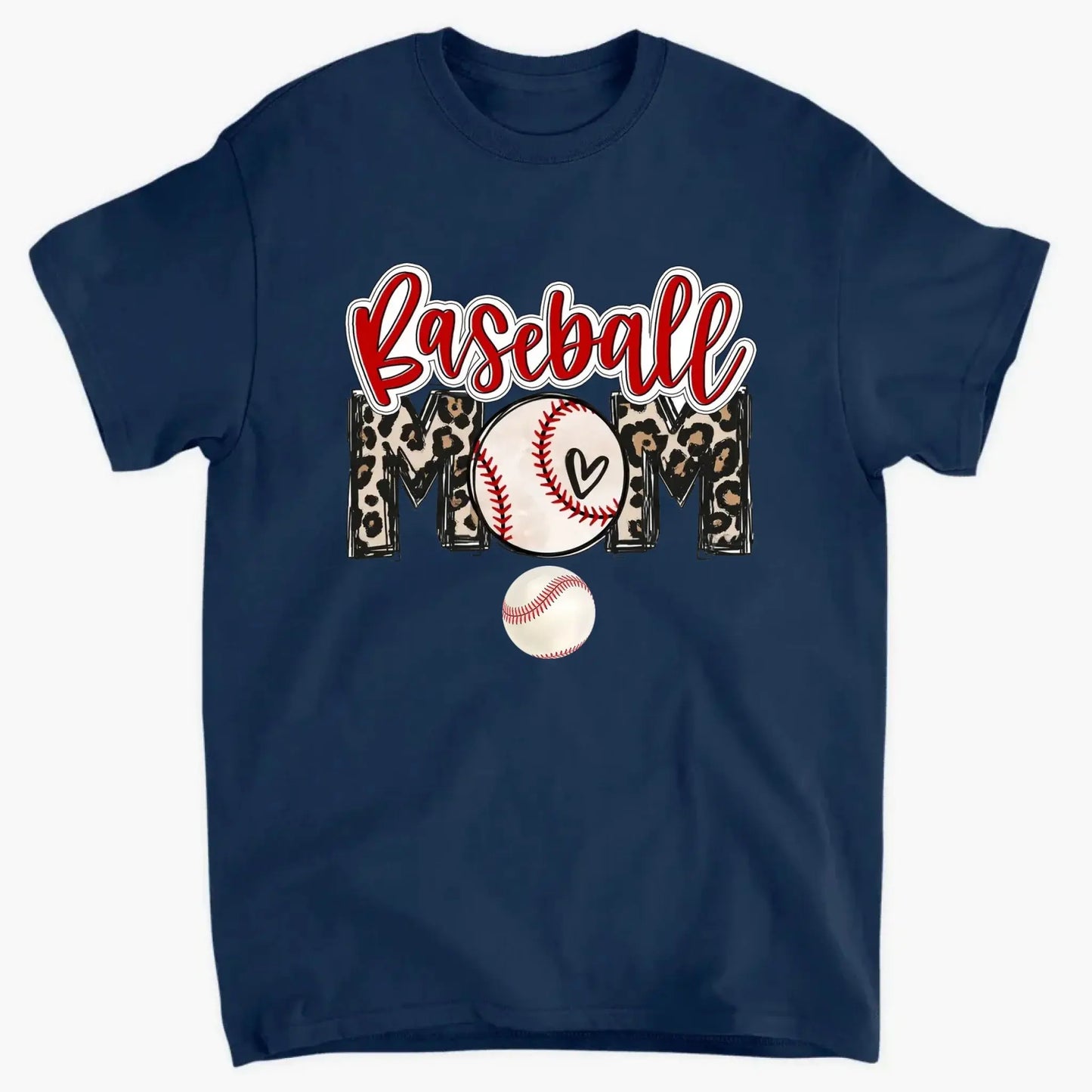 Baseball Mom Shirt – Personalized Custom T-Shirt – Game Day Gift for Proud Sports Moms with Kid’s Name  Ezcustomize