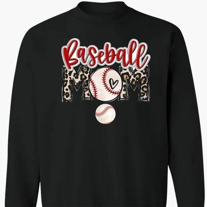 Baseball Mom Shirt – Personalized Custom T-Shirt – Game Day Gift for Proud Sports Moms with Kid’s Name  Ezcustomize