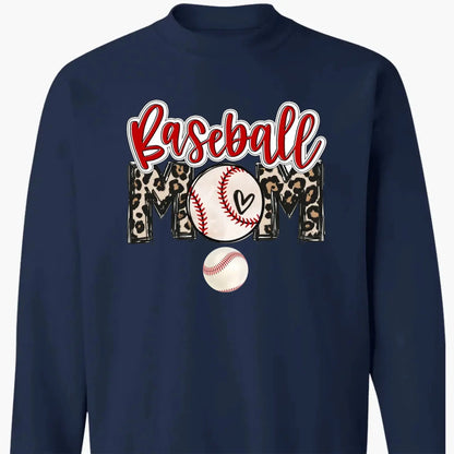 Baseball Mom Shirt – Personalized Custom T-Shirt – Game Day Gift for Proud Sports Moms with Kid’s Name  Ezcustomize