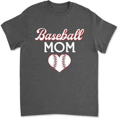 Baseball Mom & Grandma Shirt – Personalized T-Shirt – Custom Game Day Gift for Proud Sports Moms and Grandmas  Ezcustomize