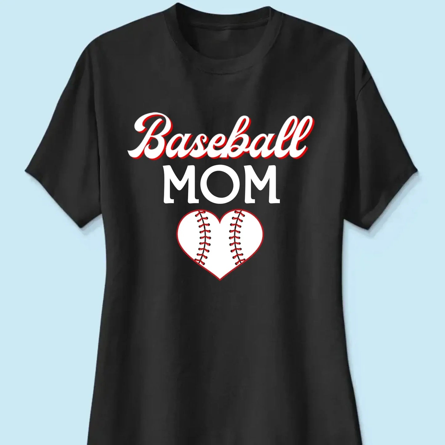 Baseball Mom & Grandma Shirt – Personalized T-Shirt – Custom Game Day Gift for Proud Sports Moms and Grandmas  Ezcustomize