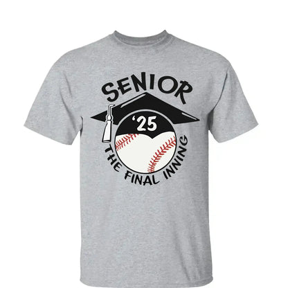 Baseball/Softball Senior 2025 Family Shirt – Personalized T-Shirt – Custom Graduation Gift for Proud Baseball Families  Ezcustomize