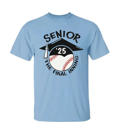 Baseball/Softball Senior 2025 Family Shirt – Personalized T-Shirt – Custom Graduation Gift for Proud Baseball Families  Ezcustomize