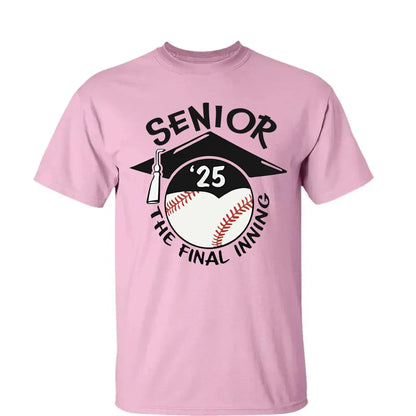Baseball/Softball Senior 2025 Family Shirt – Personalized T-Shirt – Custom Graduation Gift for Proud Baseball Families  Ezcustomize