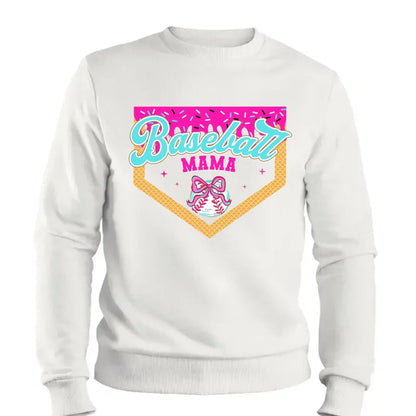 Baseball & Softball Mom/Grandma Ice Cream Drip  Personalized T-Shirt – Fun Mother’s Day Gift for Sports Moms & Grandmas  Ezcustomize