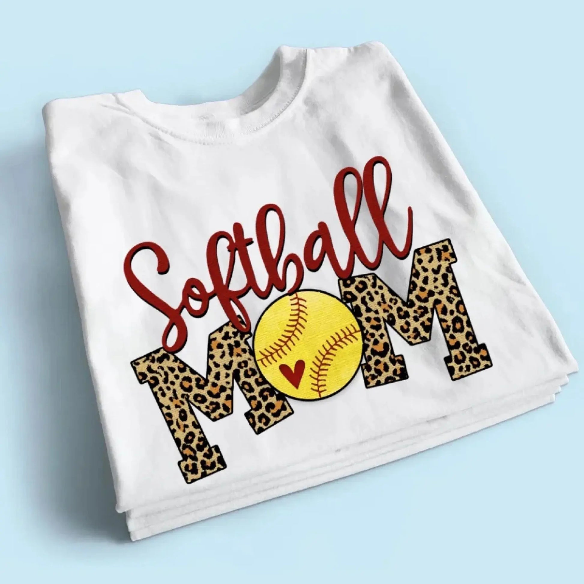 Baseball & Softball Mom Shirt – Personalized T-Shirt – Custom Gift for Proud Sports Moms with Player Name  Ezcustomize