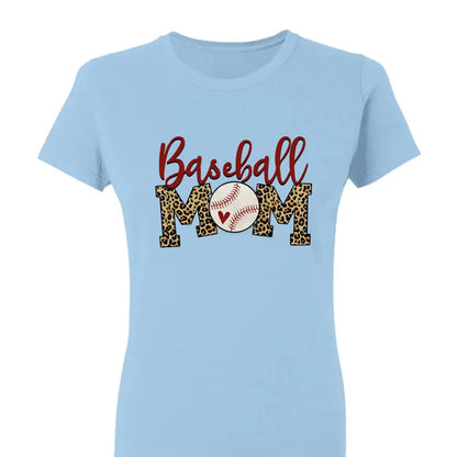 Baseball & Softball Mom Shirt – Personalized T-Shirt – Custom Gift for Proud Sports Moms with Player Name  Ezcustomize